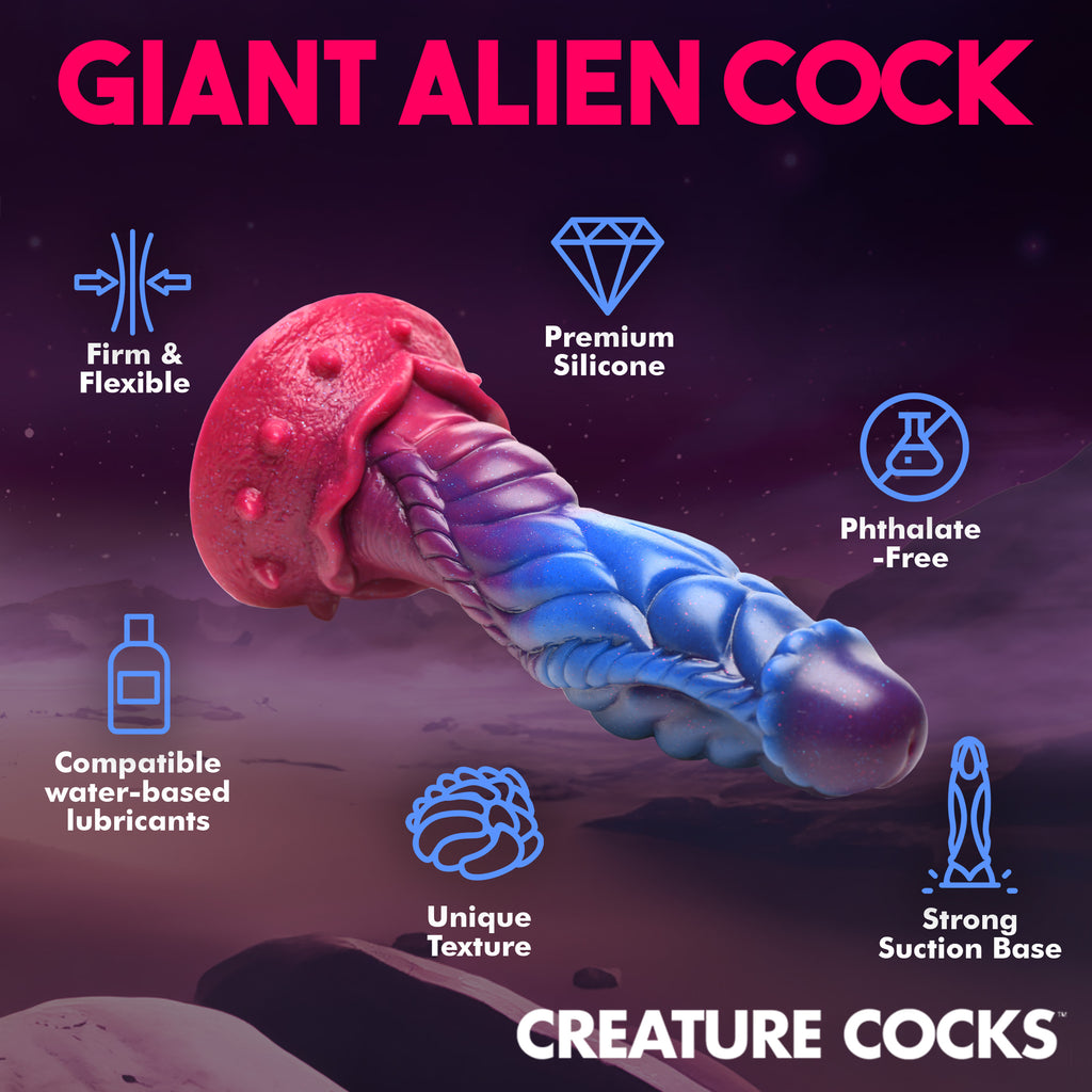 Creature Cocks Intruder Alien Silicone Dildo Multi
