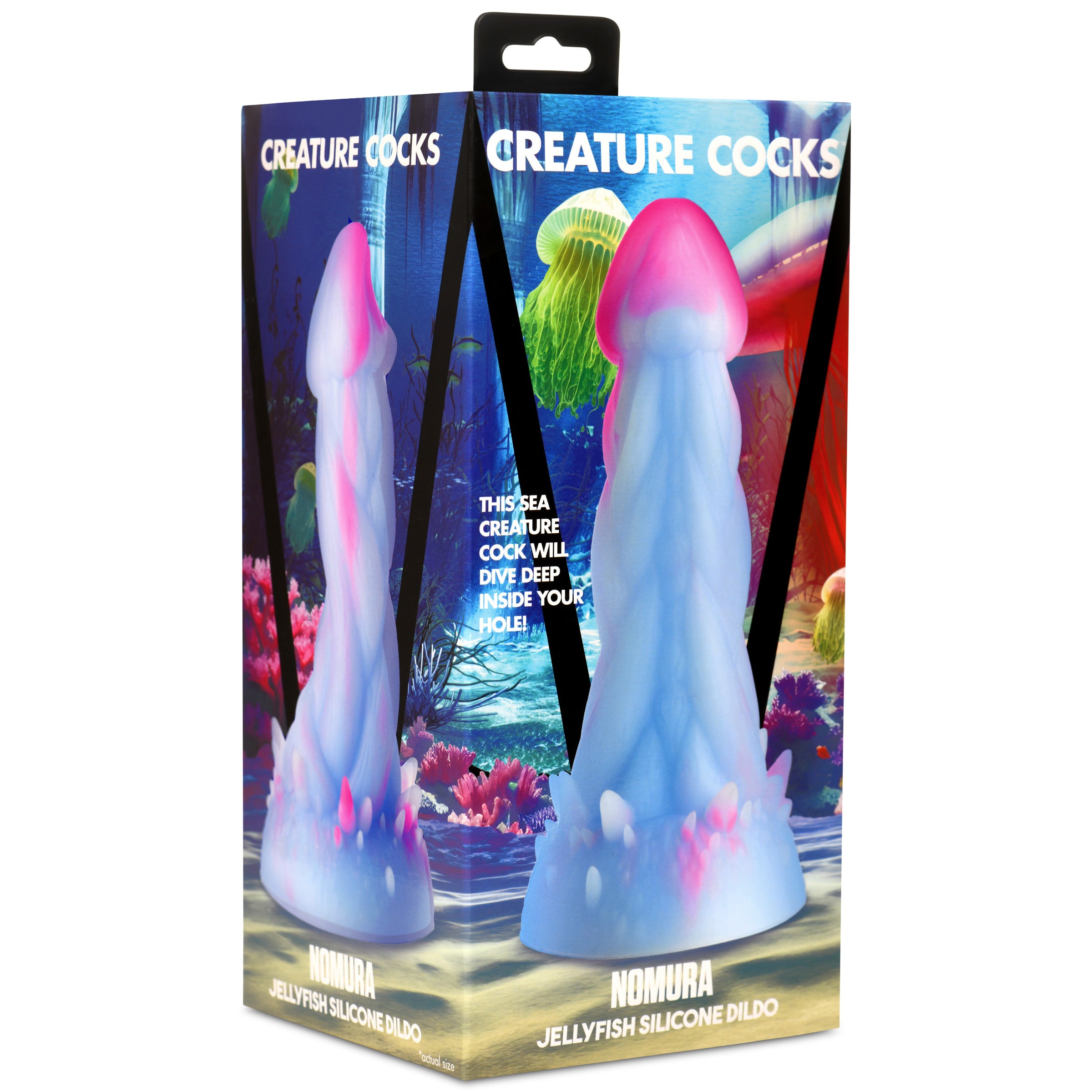 Creature Cocks Nomura Jellyfish Silicone Dildo Multi