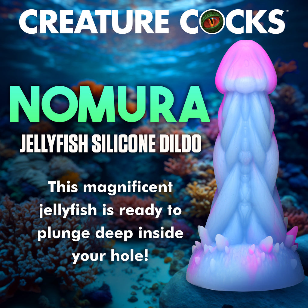 Creature Cocks Nomura Jellyfish Silicone Dildo Multi