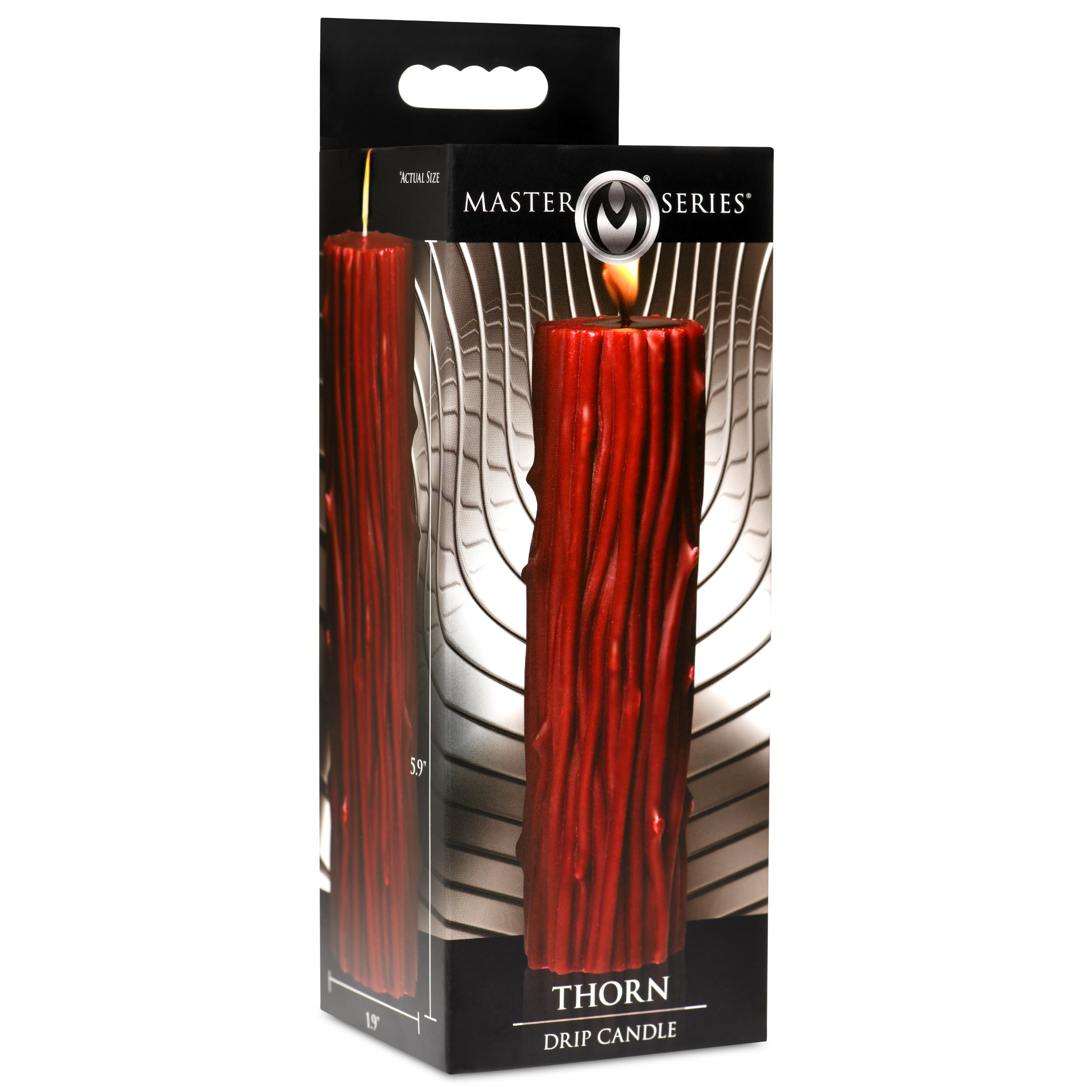 Master Series Thorn Drip Candle Red