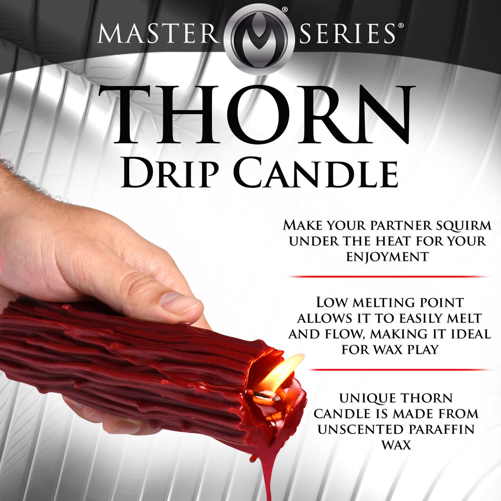 Master Series Thorn Drip Candle Red