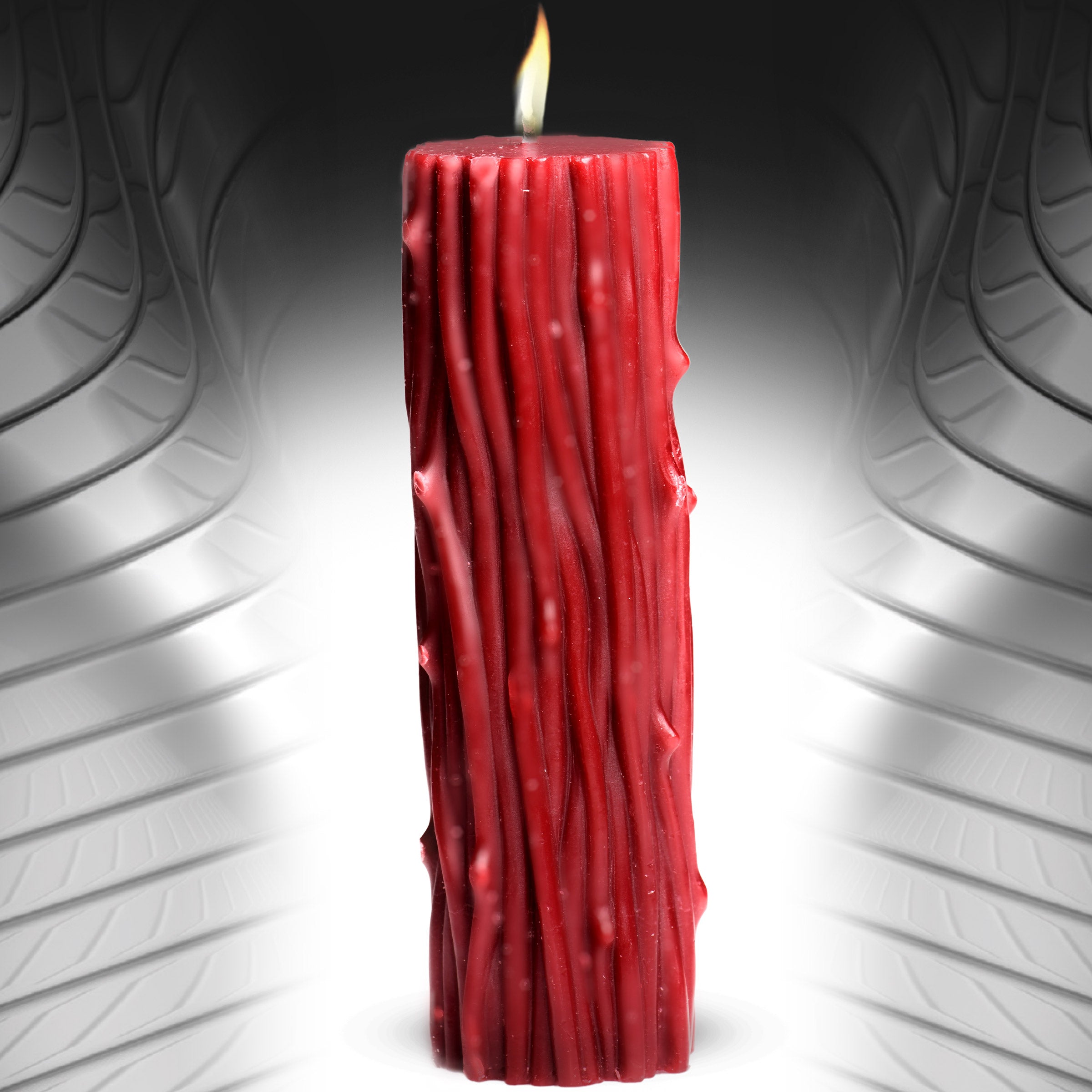 Master Series Thorn Drip Candle Red