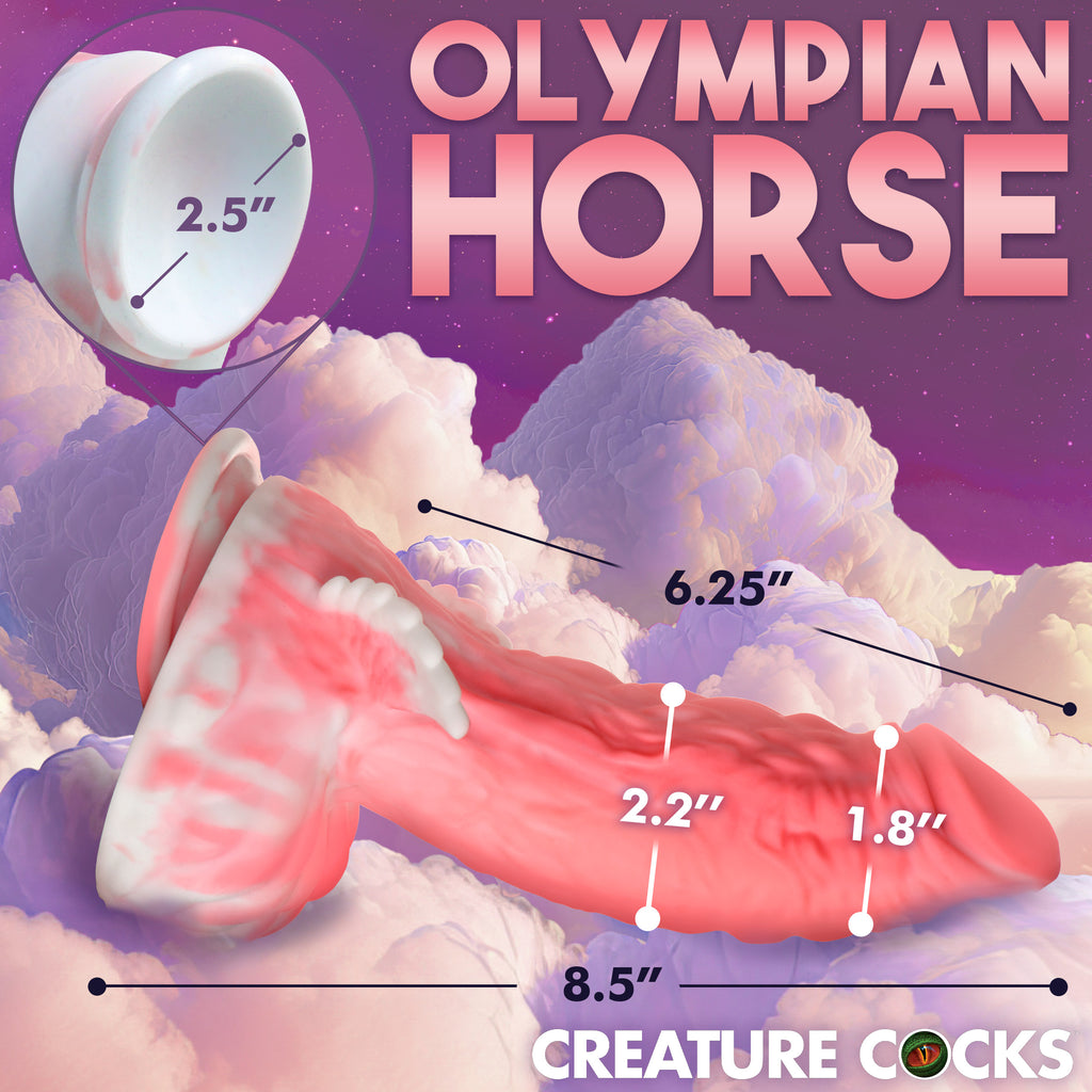 Creature Cocks Pegasus Pecker Winged Silicone Dildo Pink