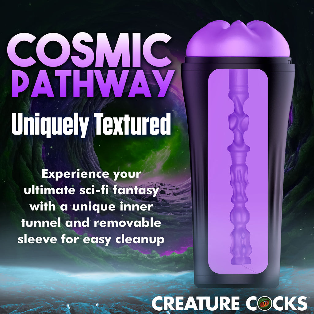 Creature Cocks Wormhole Alien Stroker Purple