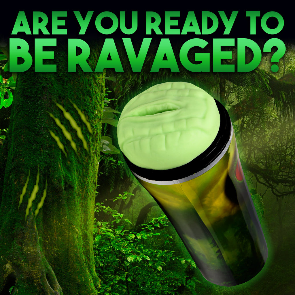 Creature Cocks Raptor Reptile Stroker Green