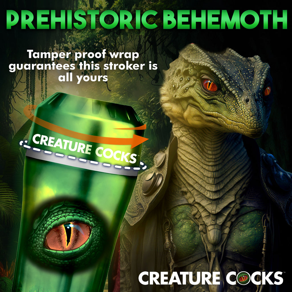 Creature Cocks Raptor Reptile Stroker Green