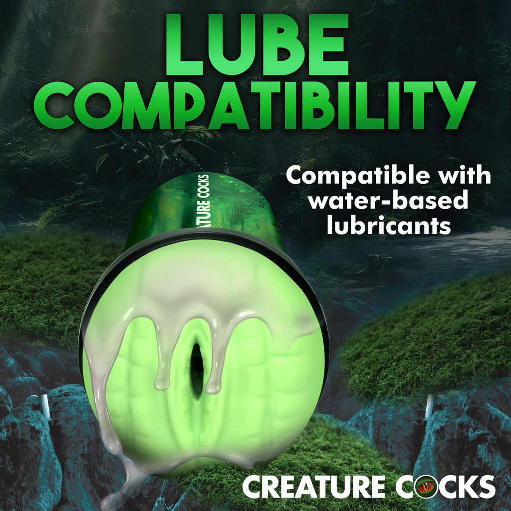 Creature Cocks Raptor Reptile Stroker Green