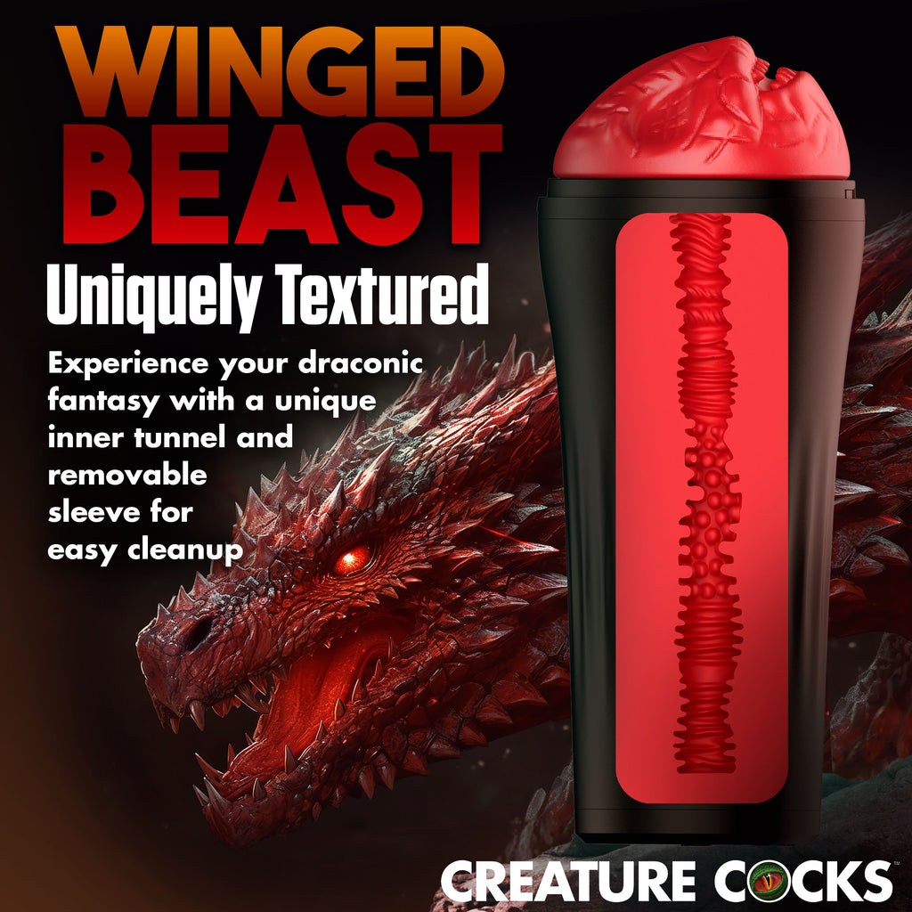 Creature Cocks Dragon Snatch Stroker Red