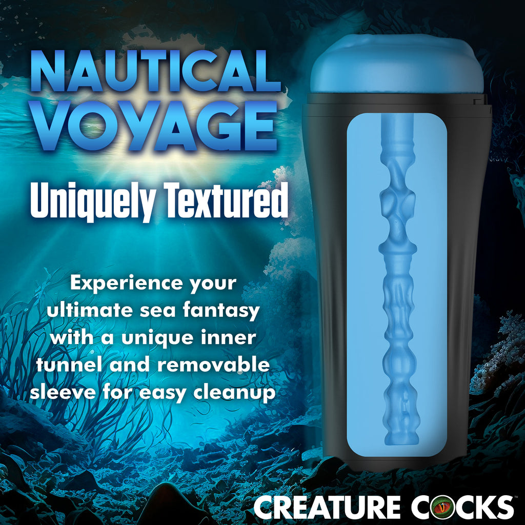Creature Cocks Pussidon Sea Monster Stroker Blue