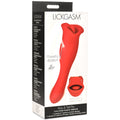 Lickgasm Kiss and Tell Pro Dual-ended Kissing Vibrator Red