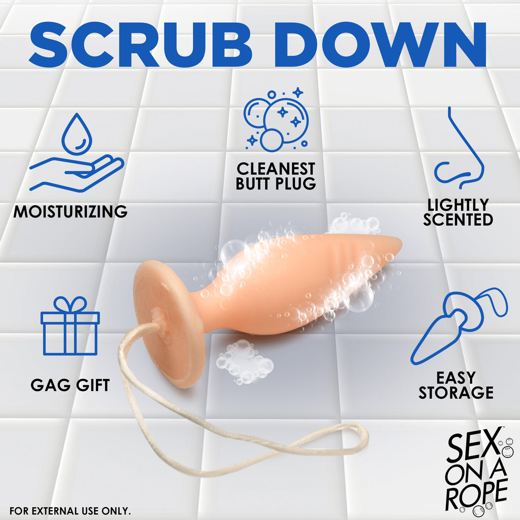 Sex On A Rope Butt Plug Soap On A Rope Flesh