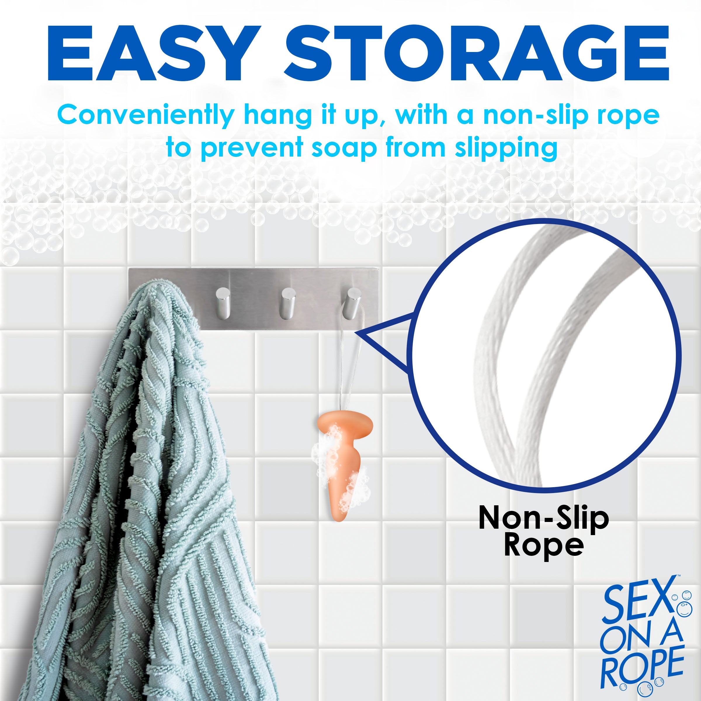 Sex On A Rope Butt Plug Soap On A Rope Flesh