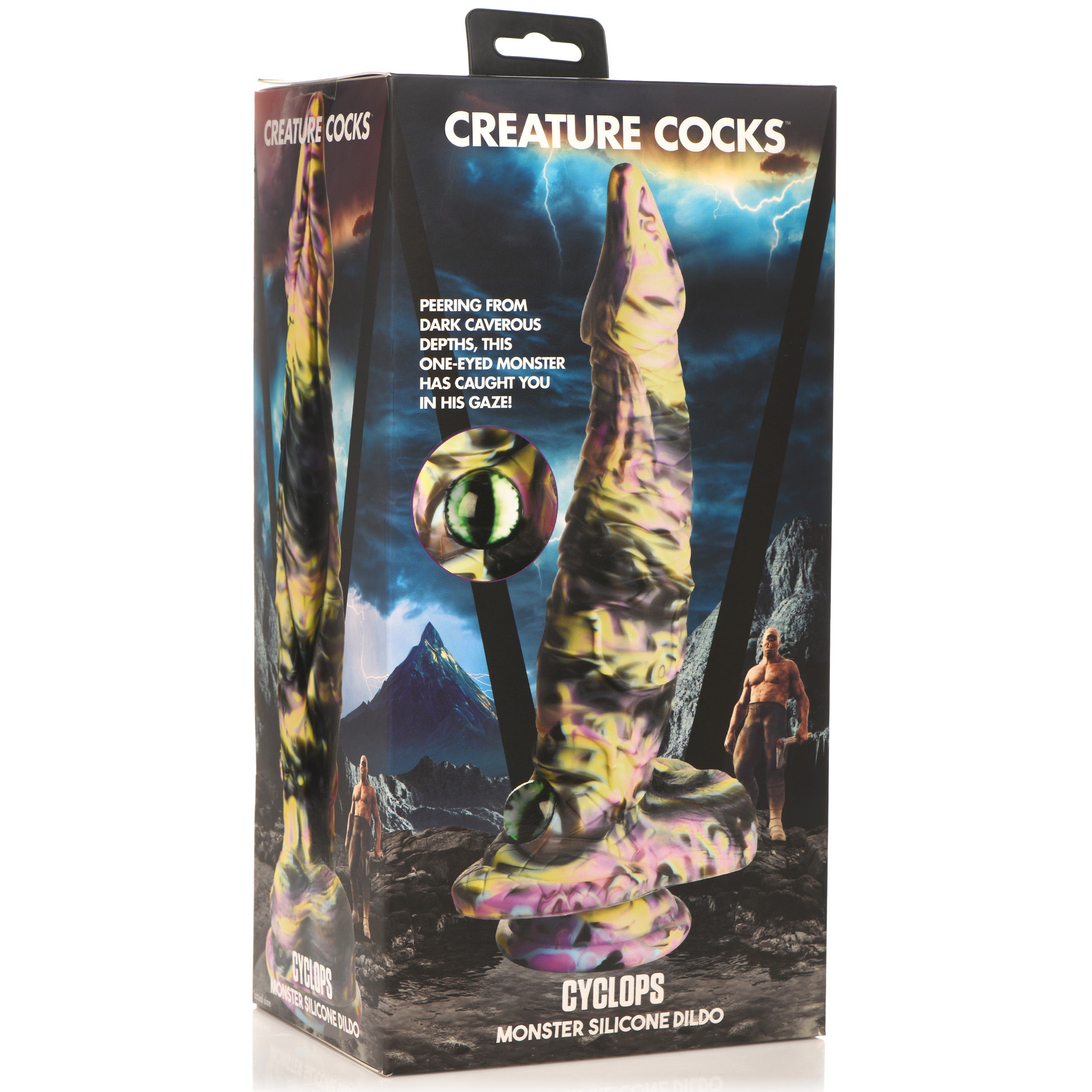 Creature Cocks Cyclops Monster Silicone Dildo Multi
