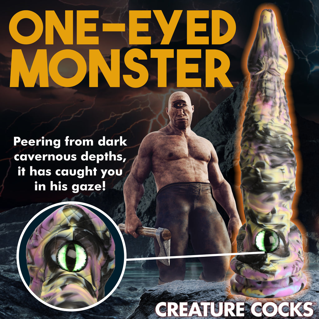 Creature Cocks Cyclops Monster Silicone Dildo Multi
