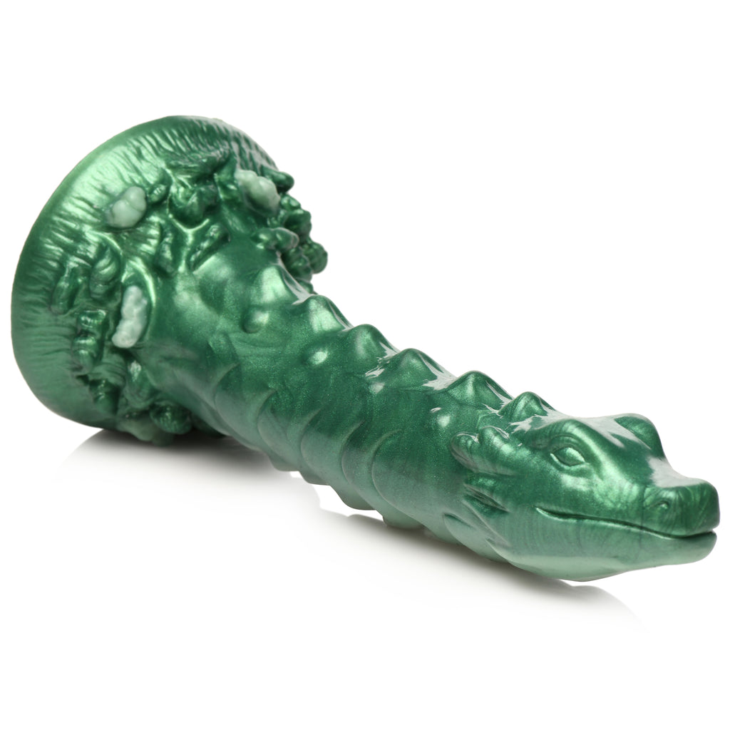 Creature Cocks Cockness Monster Lake Creature Silicone Dildo Green