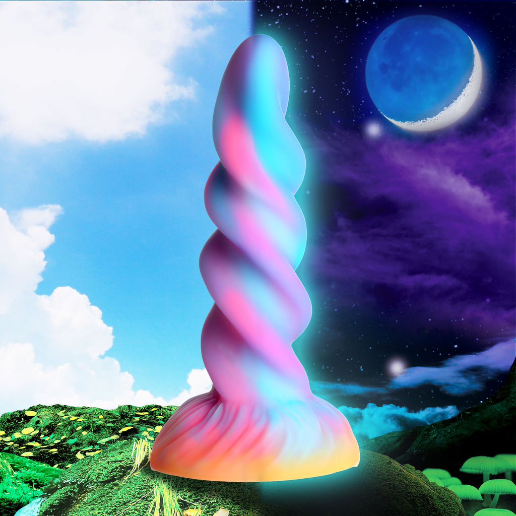 Creature Cocks Moon Rider Glow-in-the-dark unicorn Dildo Multi
