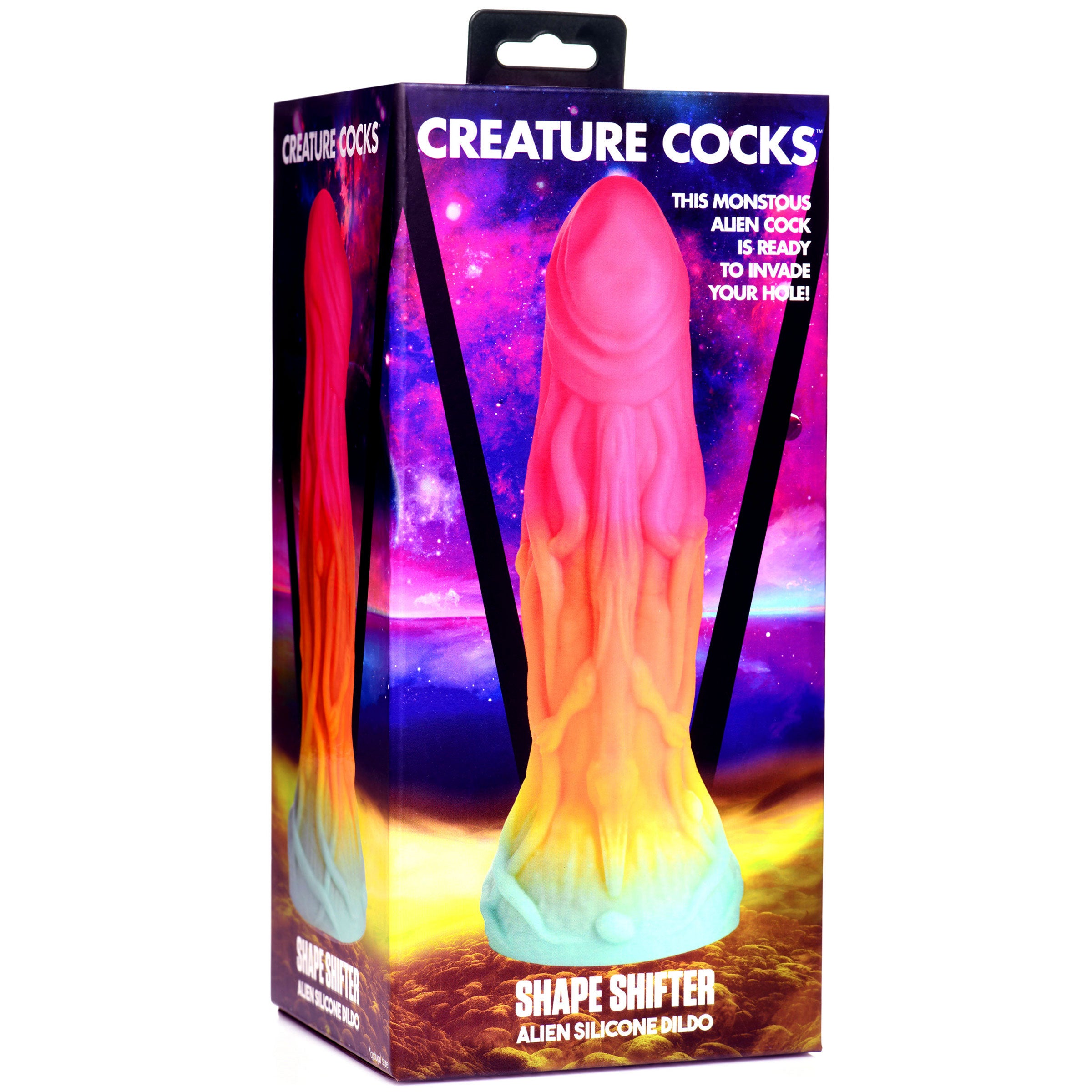 Creature Cocks Shape Shifter Alien Silicone Dildo Multi