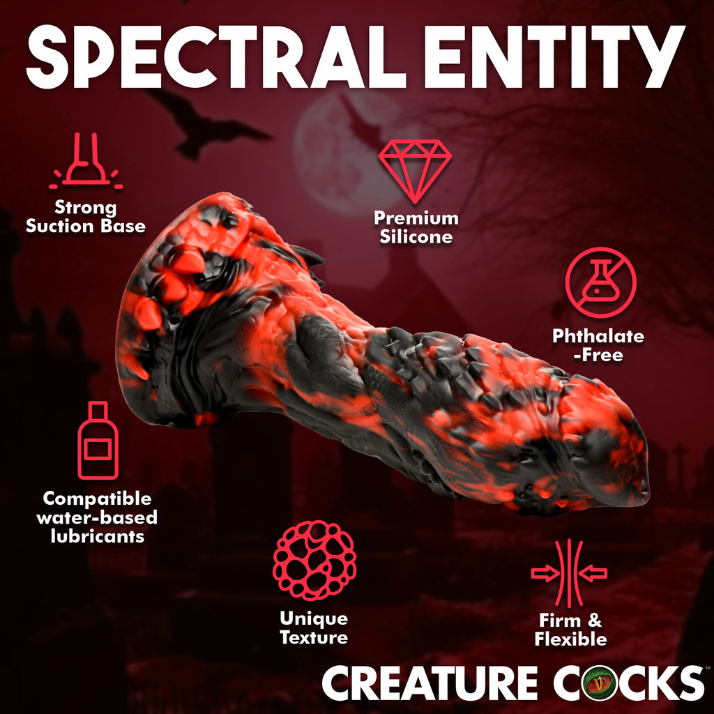 Creature Cocks Reaper Silicone Dildo Red