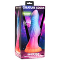 Creature Cocks Galactic Cock Alien Creature Glow-in-the-Dark Silicone Dildo Multi