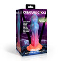 Creature Cocks Aqua-Cock Glow-In-The-Dark Silicone Dildo Multi