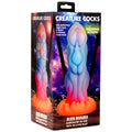 Creature Cocks Alien Invader Glow-In-The-Dark Silicone Dildo Multi