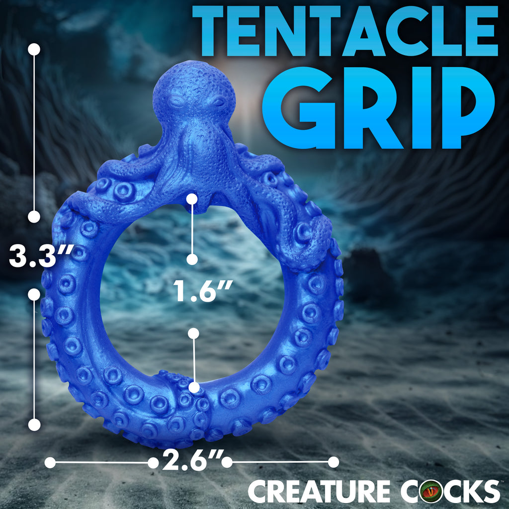 Creature Cocks Poseidon's Octo-Ring Blue