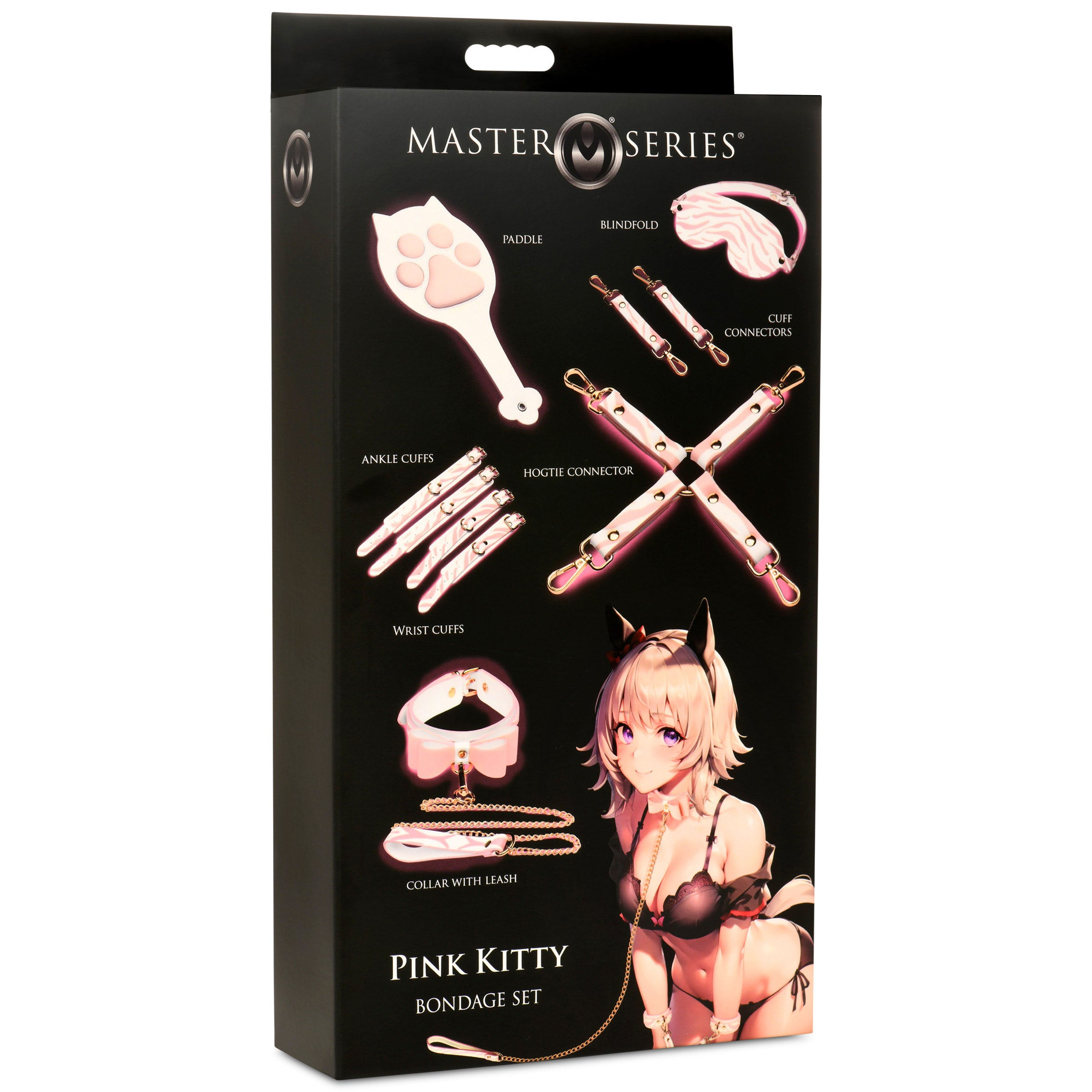Master Series Pink Kitty Bondage Set Pink