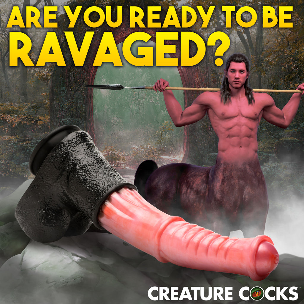Creature Cocks Giant Centaur XL Silicone Dildo Multi