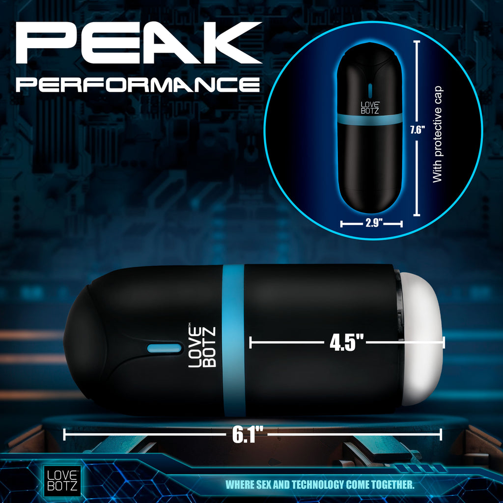 LoveBotz The Milker Mega-Pod Sucking Masturbator Black