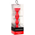 Bloomgasm 9X Beaded Bloom Silicone Rose Vibrator Red