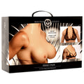 Master Series Perky Pair G-Cup Wearable Silicone Breasts Flesh