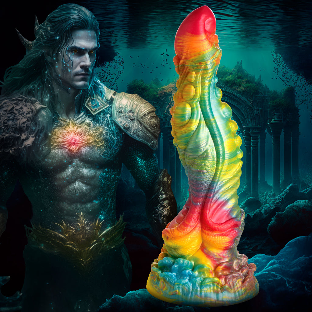 Creature Cocks Majestic Merman Silicone Dildo Multi