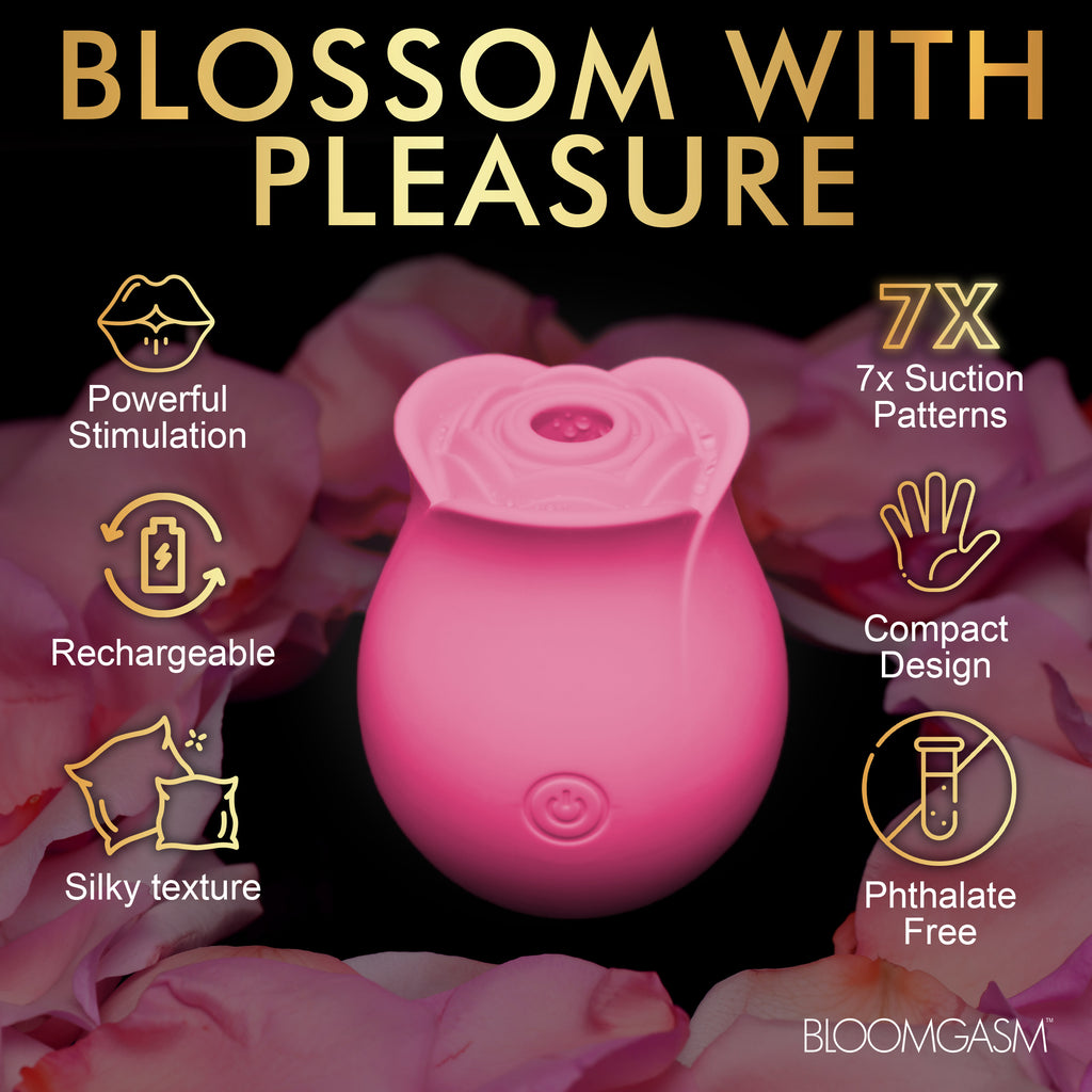 Bloomgasm The Perfect Rose Clitoral Stimulator - Pink Pink