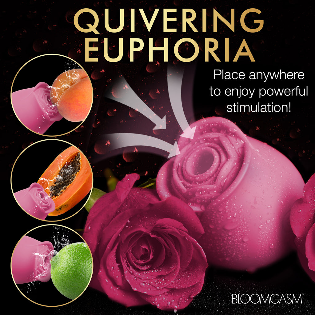 Bloomgasm The Perfect Rose Clitoral Stimulator - Pink Pink
