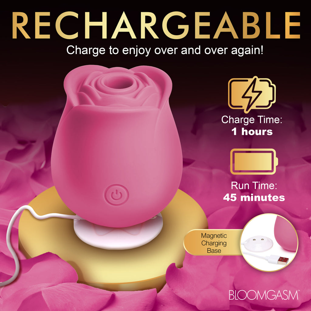 Bloomgasm The Perfect Rose Clitoral Stimulator - Pink Pink