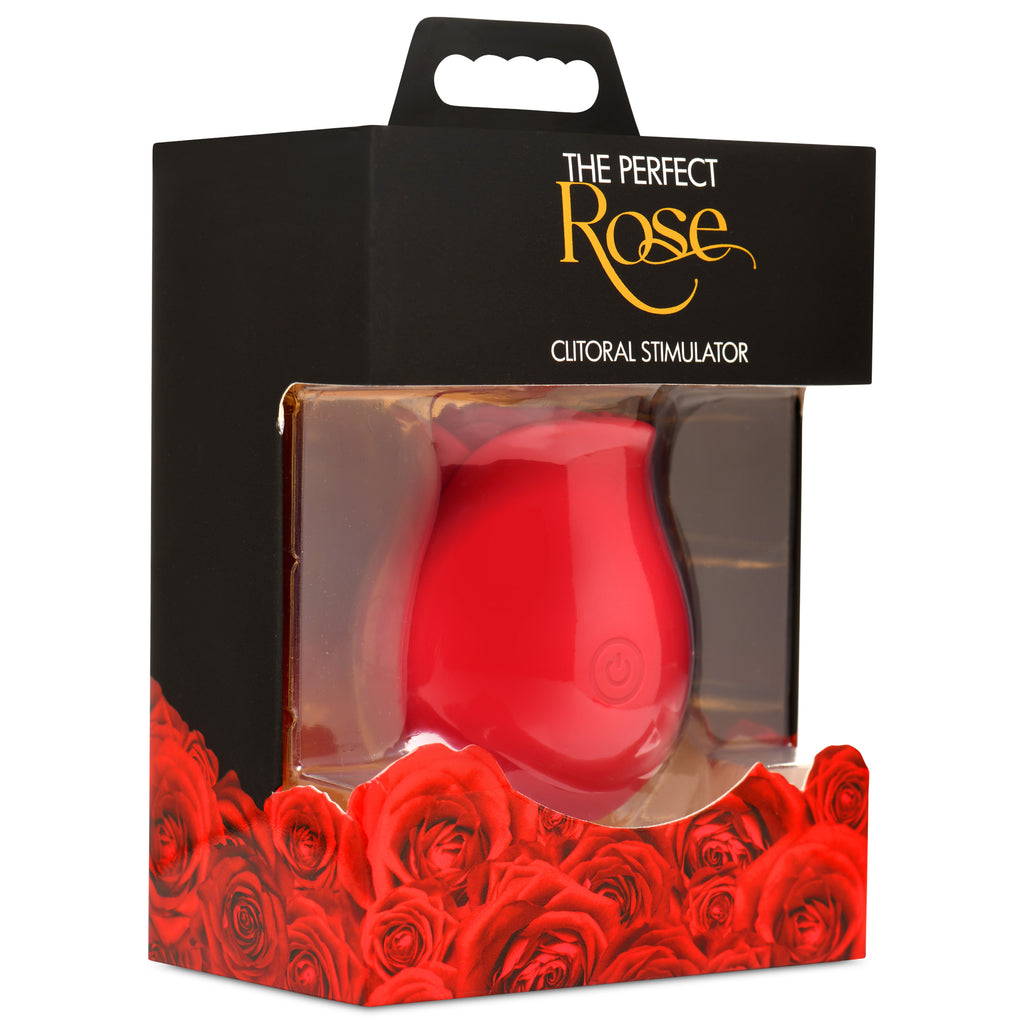 Bloomgasm The Perfect Rose Clitoral Stimulator - Pink Red