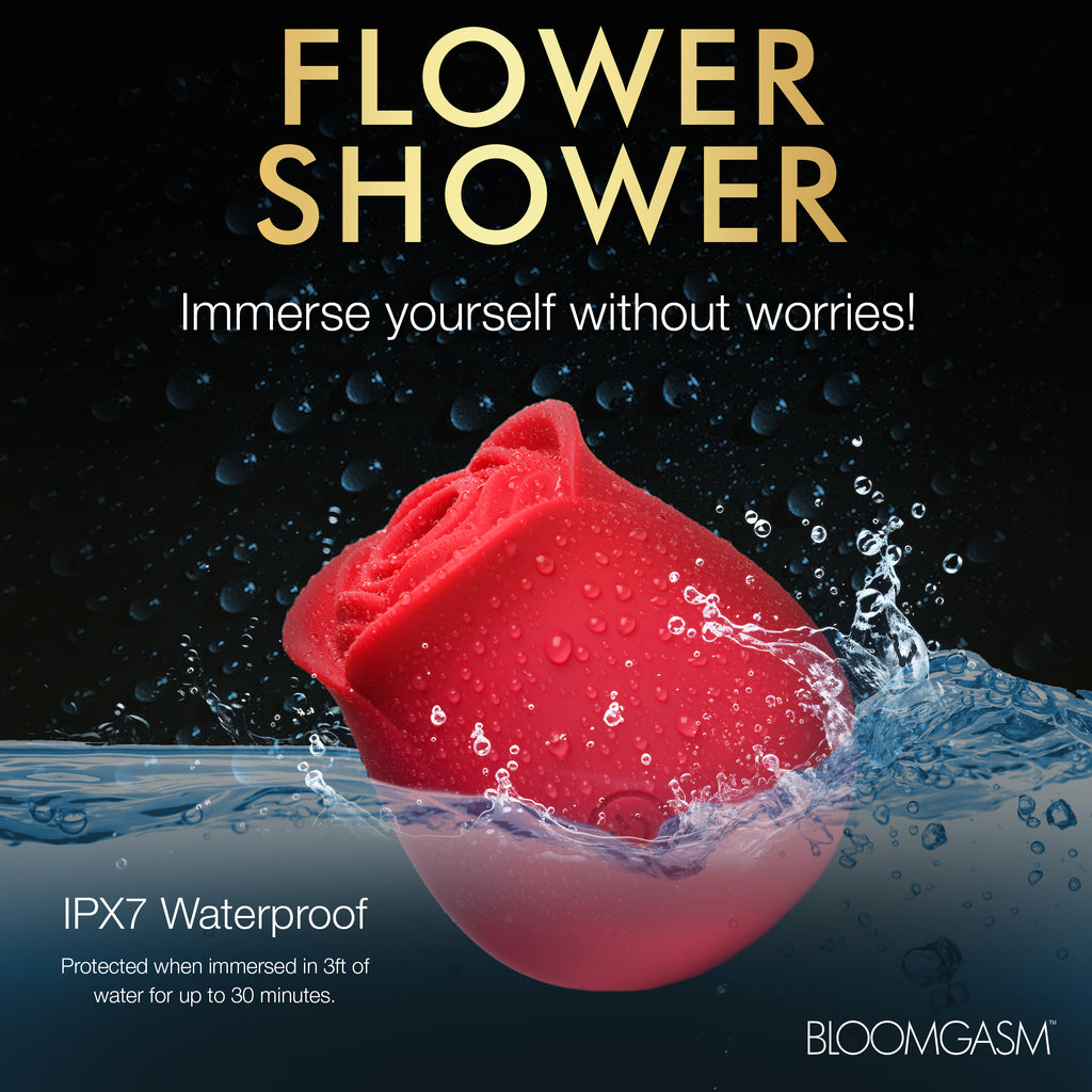 Bloomgasm The Perfect Rose Clitoral Stimulator - Pink Red