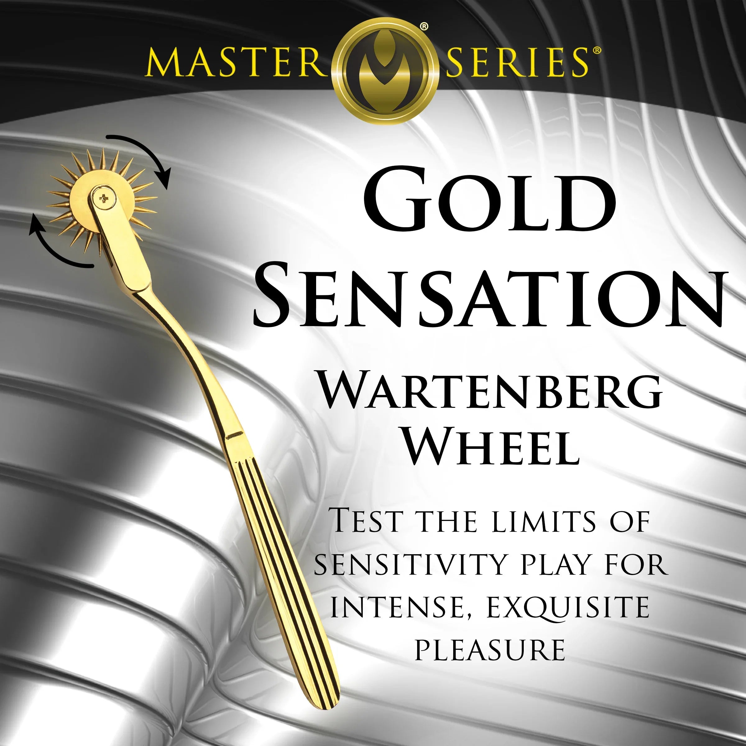 Master Series Gold Sensation Wartenberg Wheel - IntimaVibes