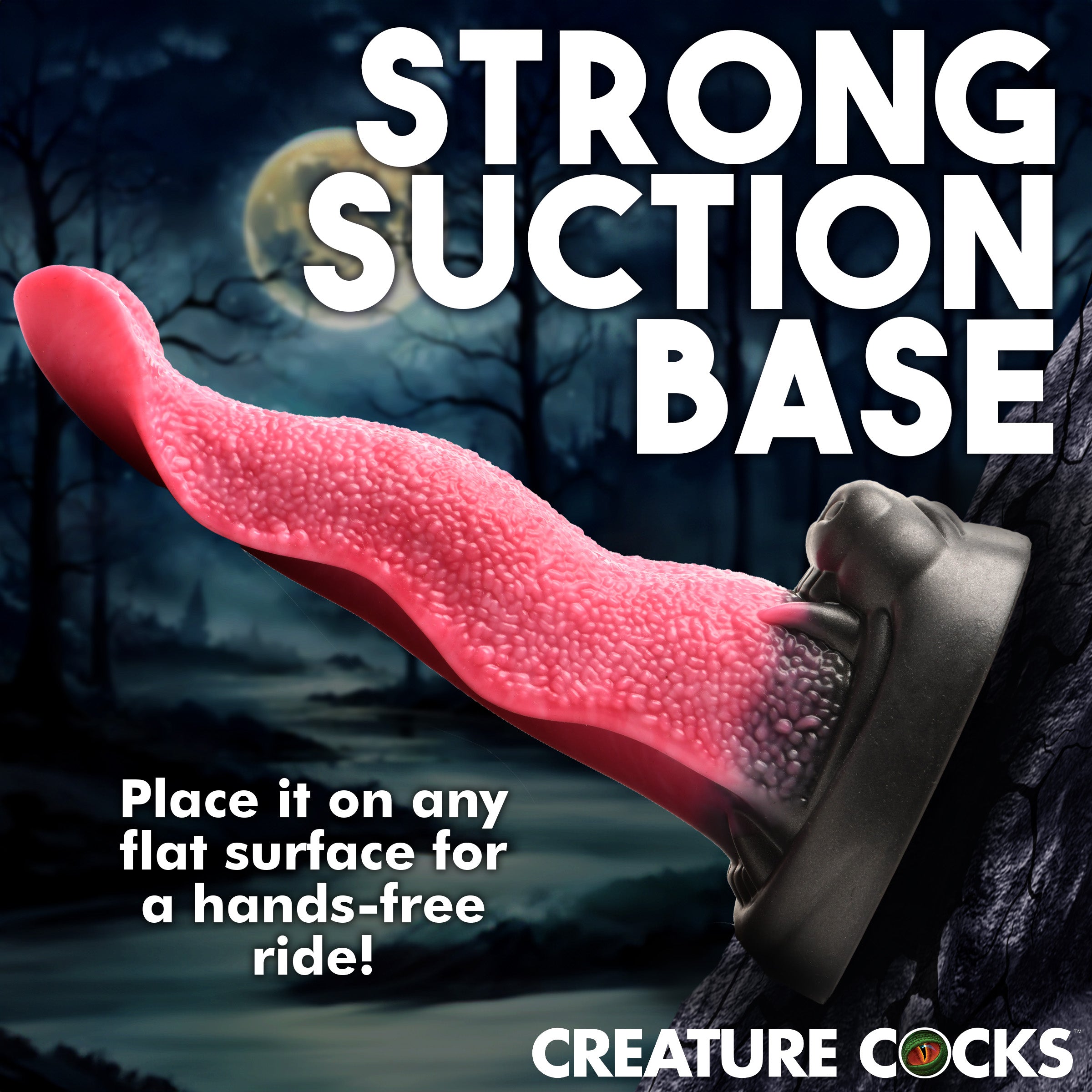 Creature Cocks Wolf's Lick Silicone Dildo Multi