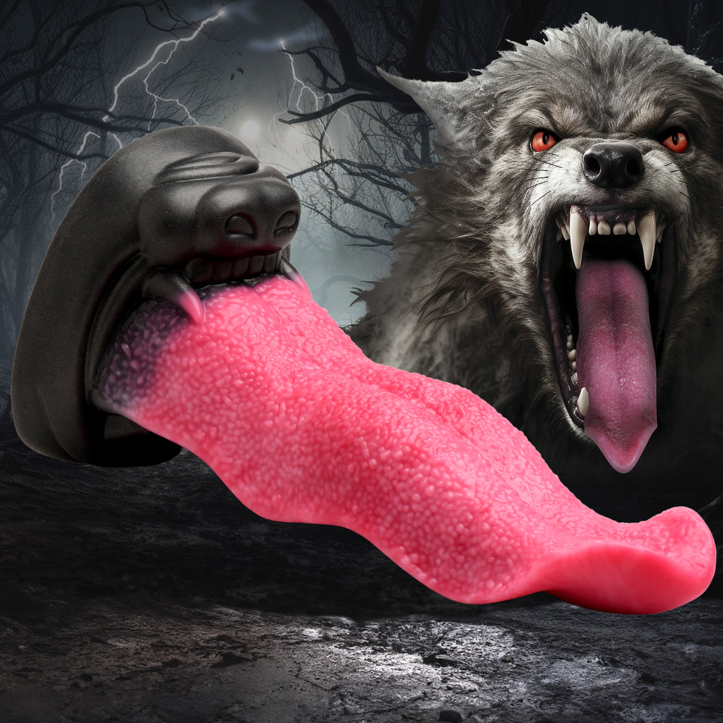 Creature Cocks Wolf's Lick Silicone Dildo Multi