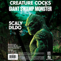 Creature Cocks Scaly Swamp Monster 3 Foot Giant Dildo Green