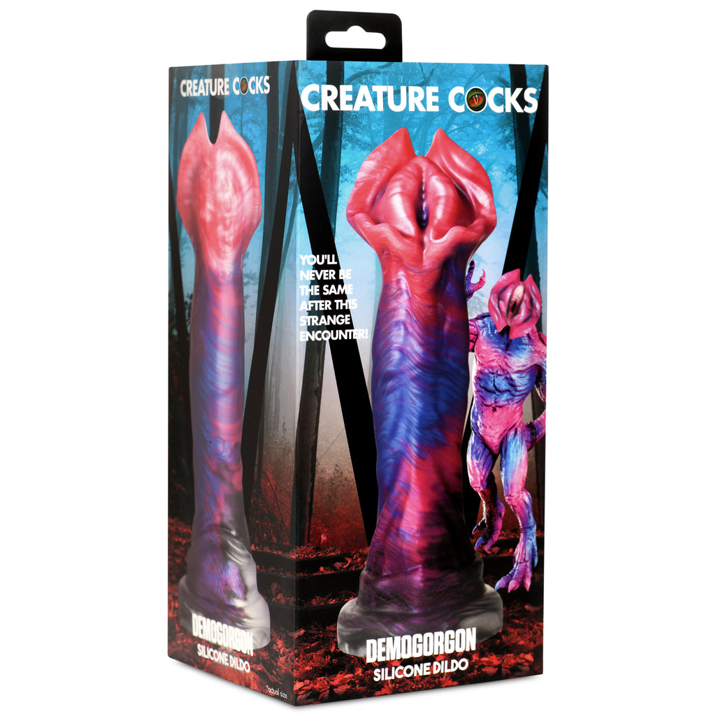 Creature Cocks Demogorgon Silicone Dildo Multi