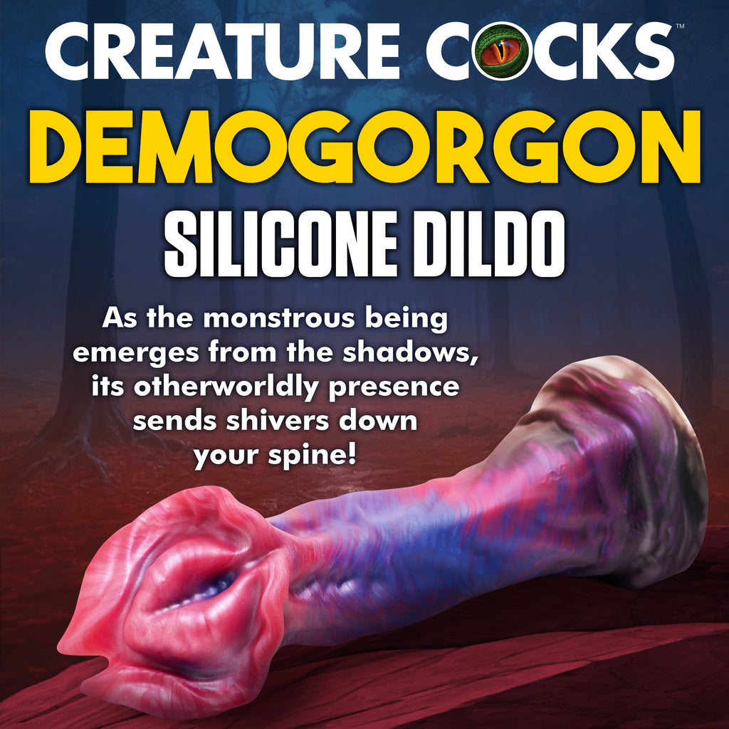 Creature Cocks Demogorgon Silicone Dildo Multi