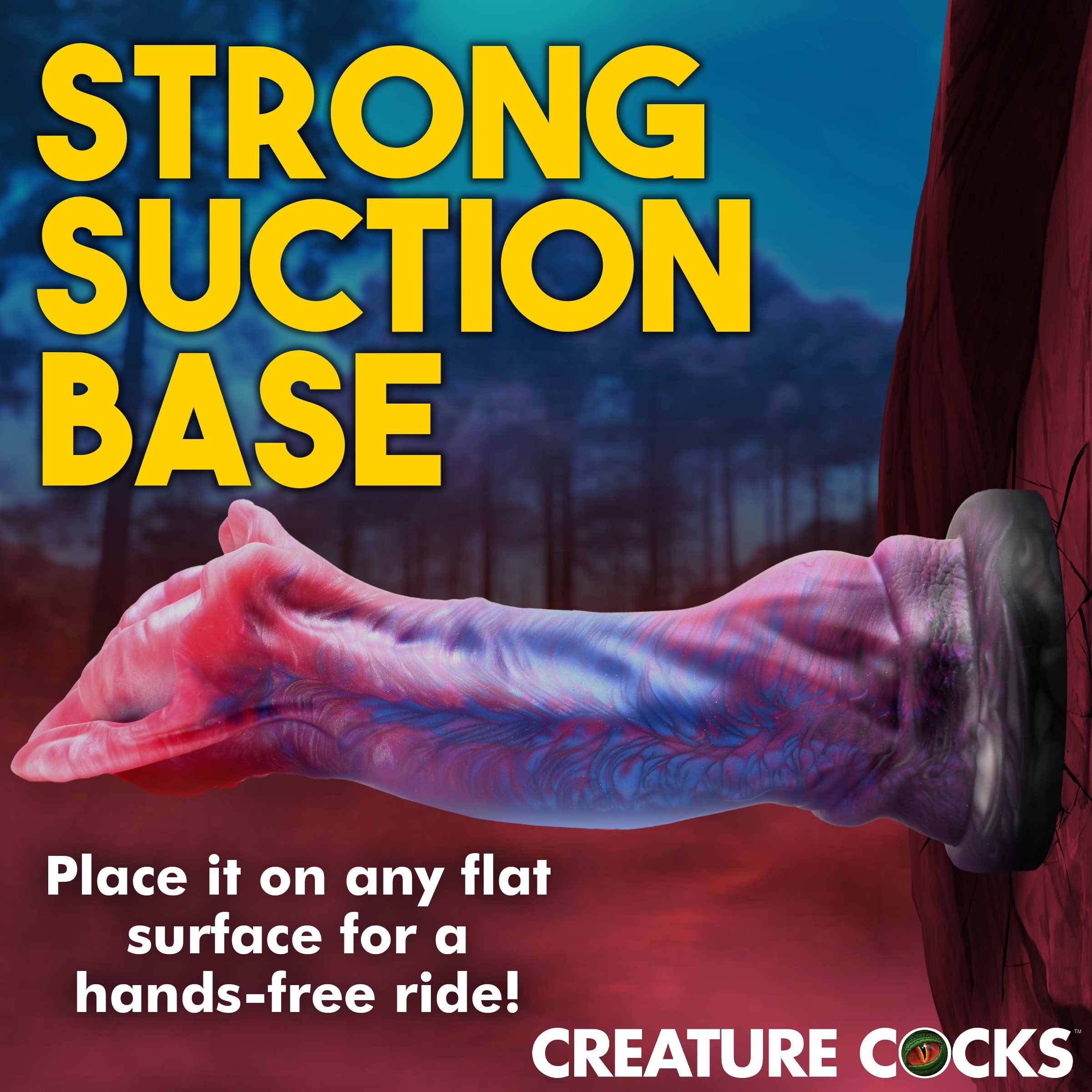 Creature Cocks Demogorgon Silicone Dildo Multi
