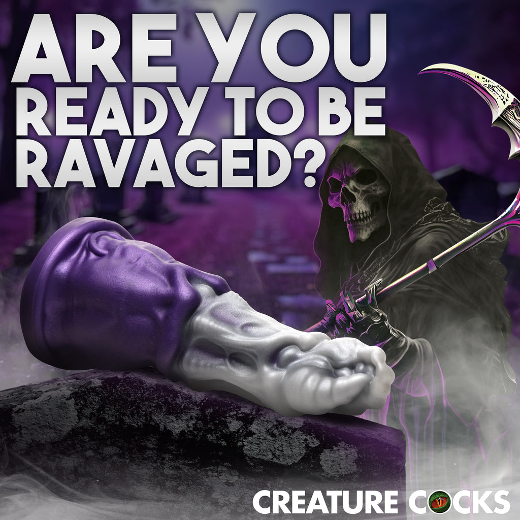 Creature Cocks Grim Reaper Silicone Dildo Purple