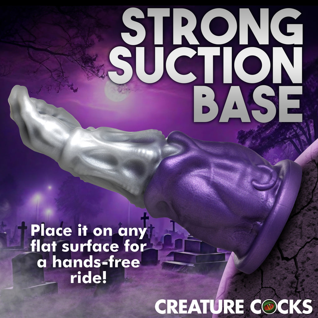 Creature Cocks Grim Reaper Silicone Dildo Purple