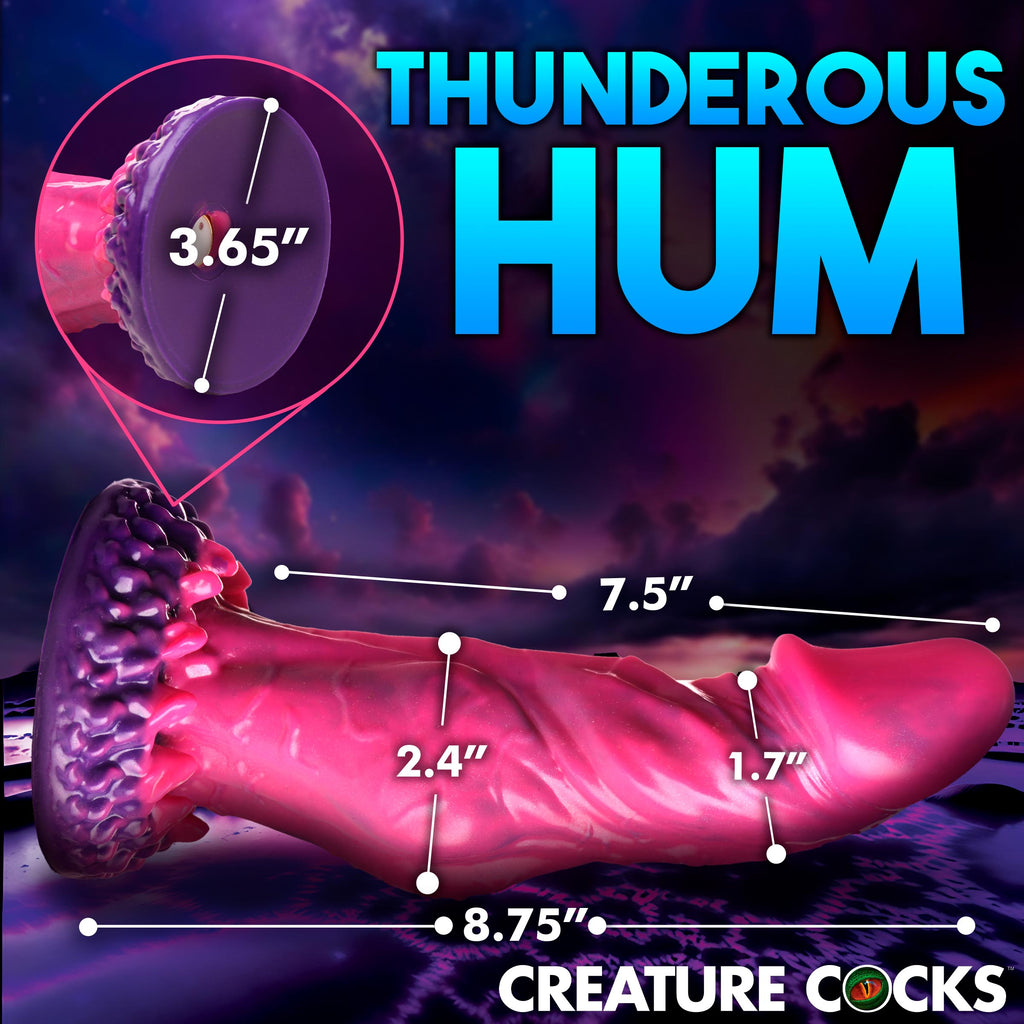 Creature Cocks Xenox Vibrating Silicone Dildo with Remote Multi