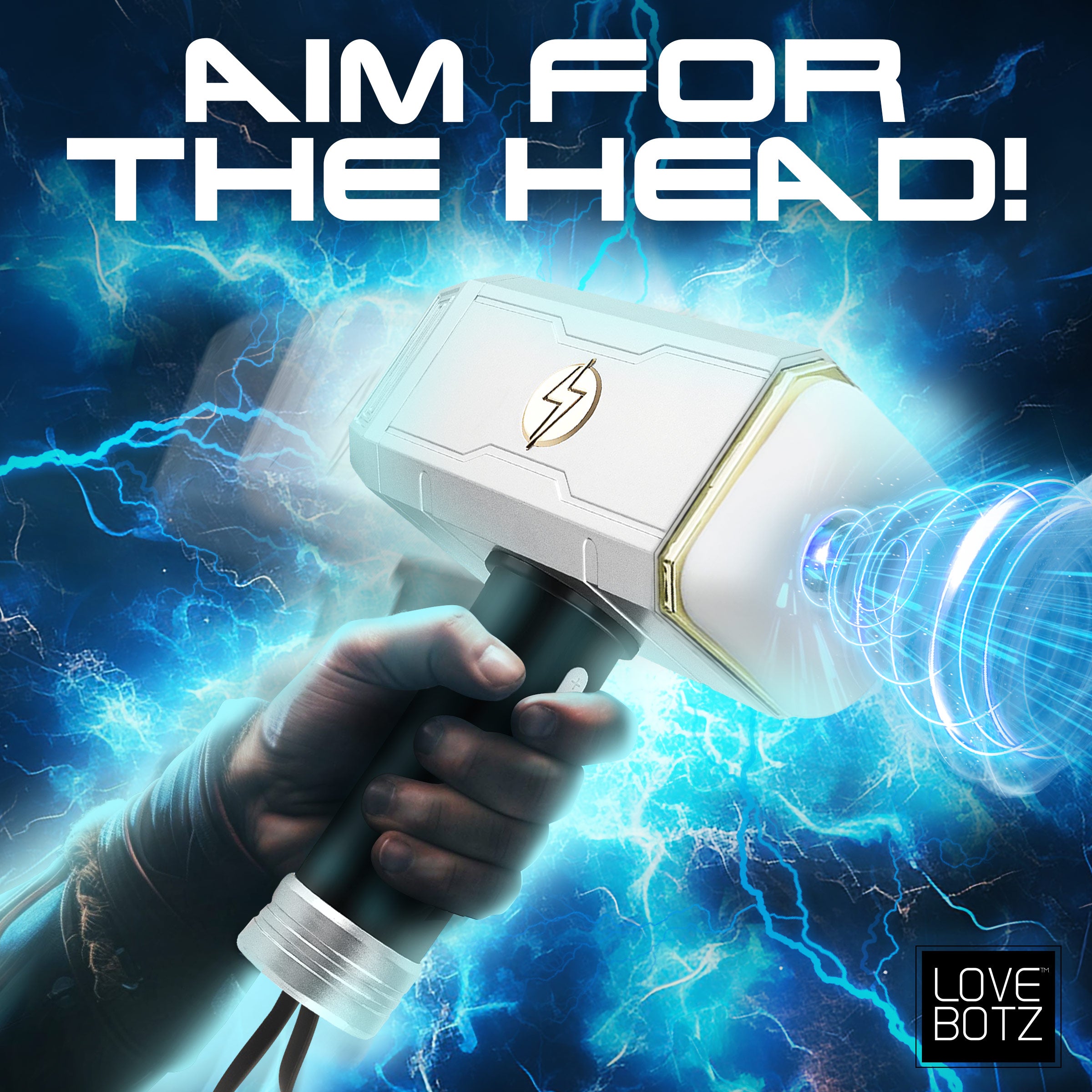 LoveBotz Thunder Stroker Sucking Masturbator Grey