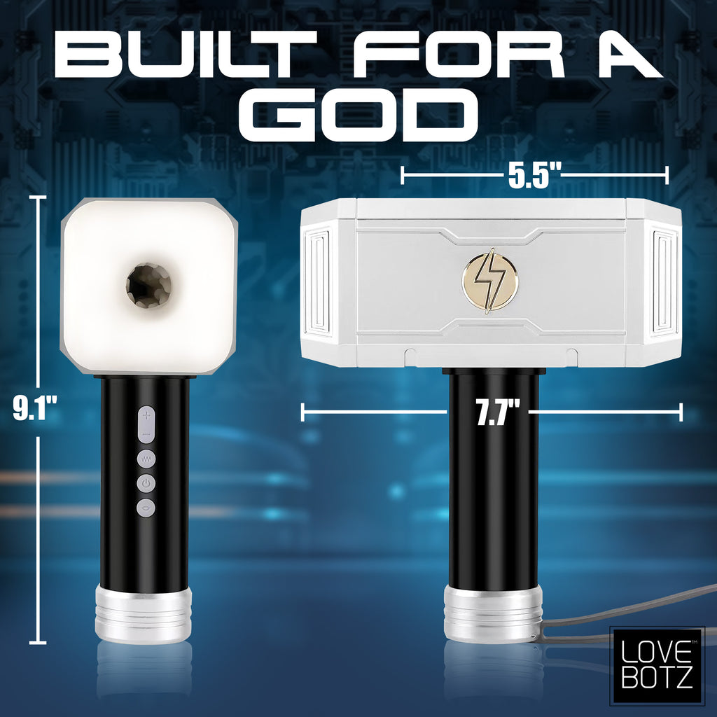 LoveBotz Thunder Stroker Sucking Masturbator Grey