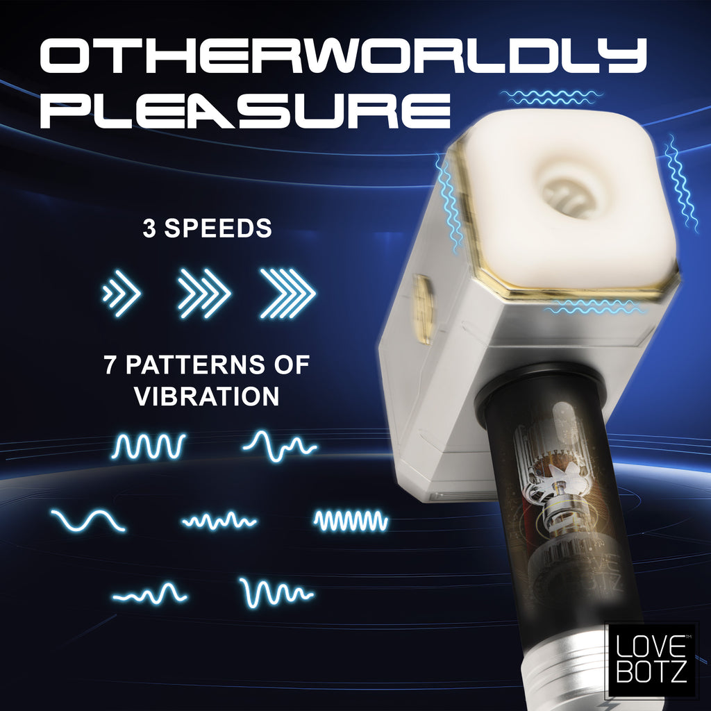 LoveBotz Thunder Stroker Sucking Masturbator Grey